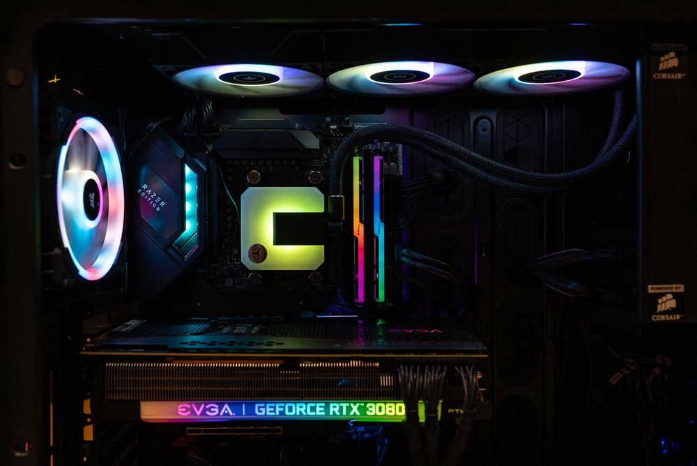 Ca Nou! Calculator Gaming 16core 4,9Ghz 5950X, RTX3080,  32GB RAM  + Monitor LG 32" 4K
