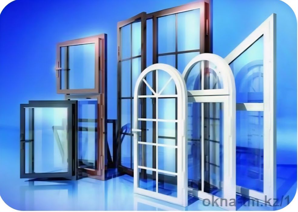 Пластик есік терезе витраж