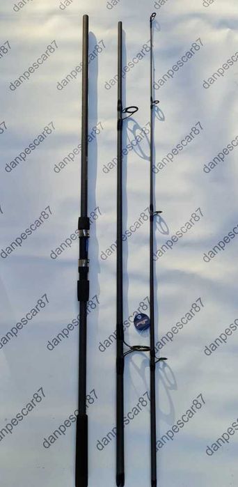 SET 4 Lansete 3,3m WIND BLADE Fino CARP EB-1 din 3 bucati 3,75LBS 50mm