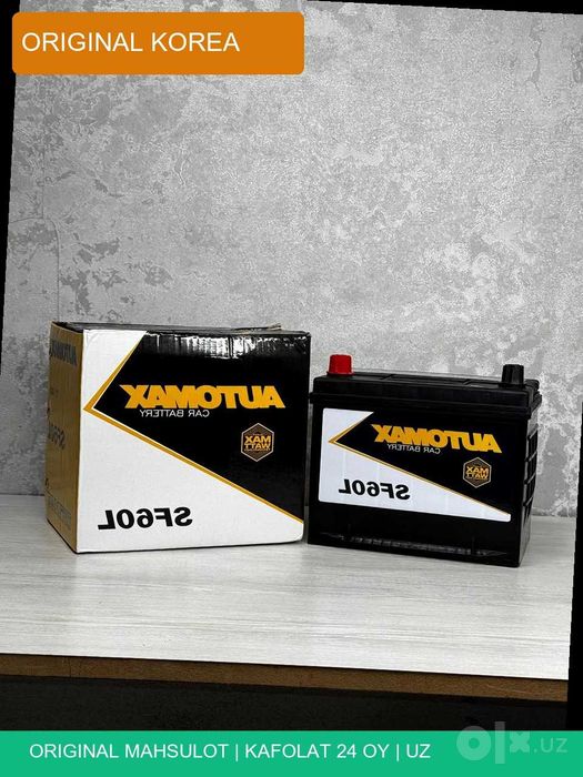 Akumlator Avtomas 60Ah 560EN jentra cobalt nexia akkumlyator