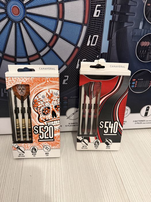 Tinta Electronica Darts ED310 si 2 Seturi Sageti ( S520 si S540 )- NOI