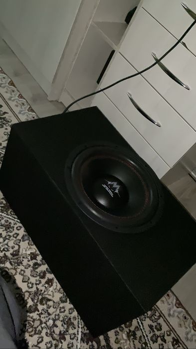 Сабвуфер Momo 12" + усилитель AMP 2.60 + короб "