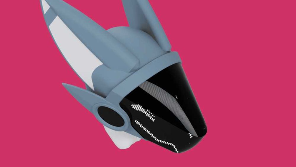 Шлем-каркас фурри протогена MK3