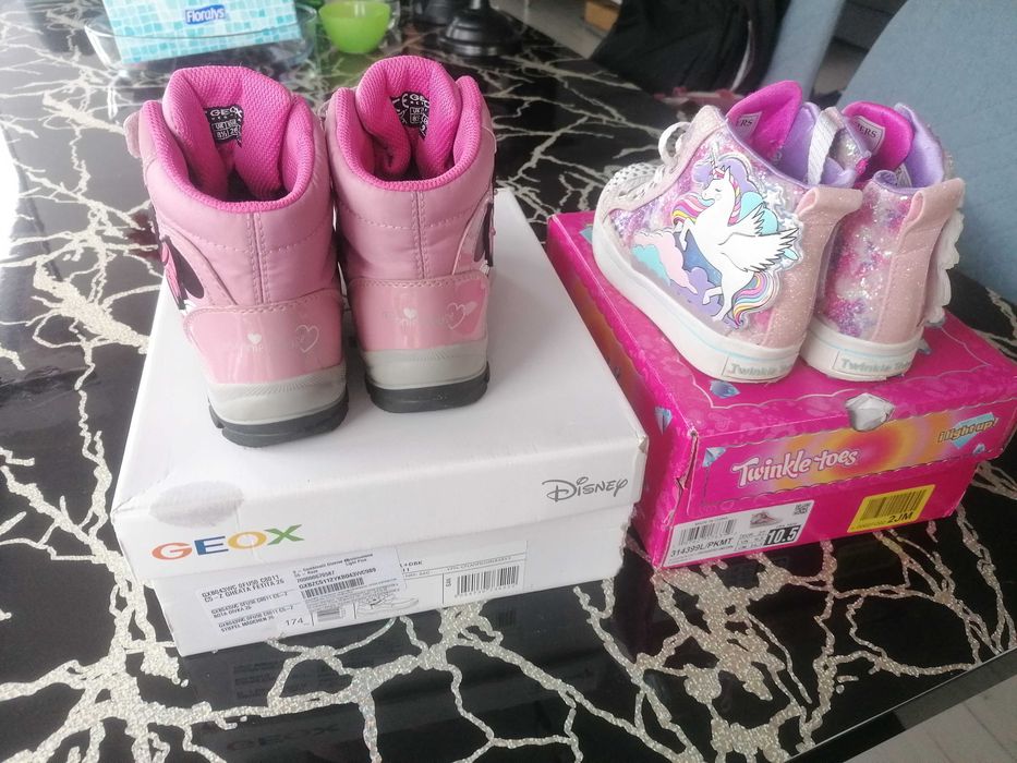 Ghete Geox Disney si Twinkle toes copii