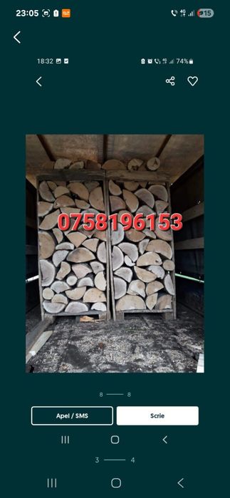 Lemne de foc fag stejar și salcâm