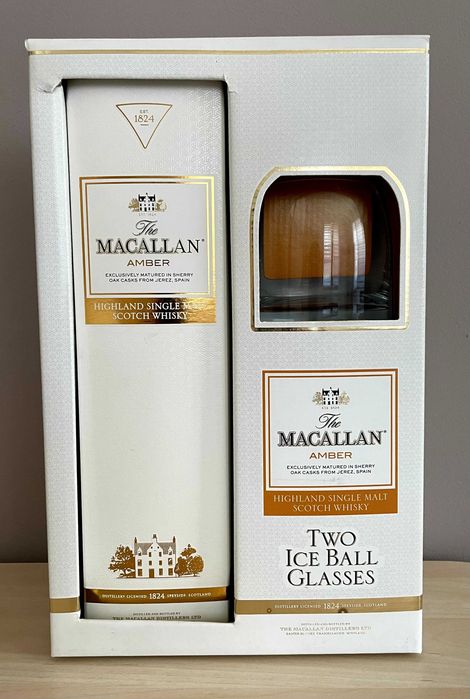 Антикварен Макалън The Macallan Amber 1824