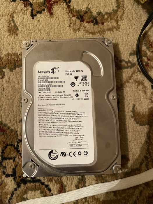 Barracuda 250 Gb
