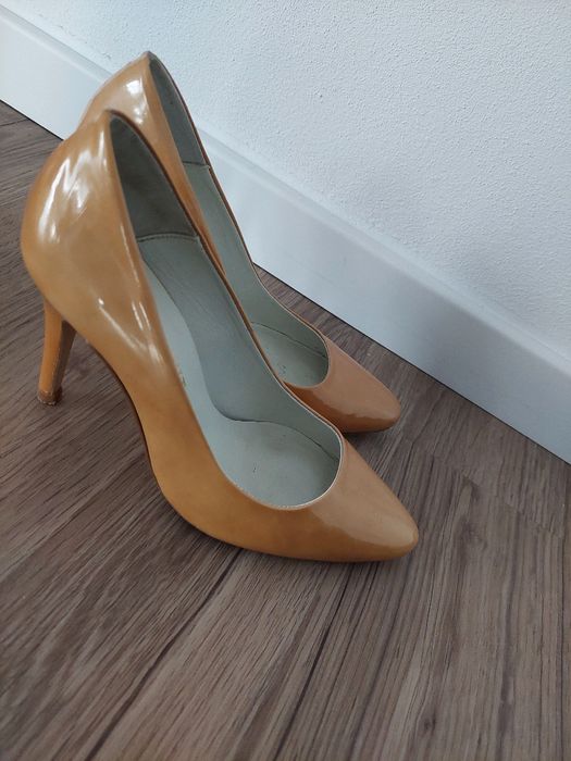 Pantofi piele naturala lacuita mar 36