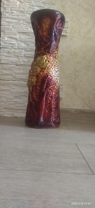 Ваза напольная, керамика.