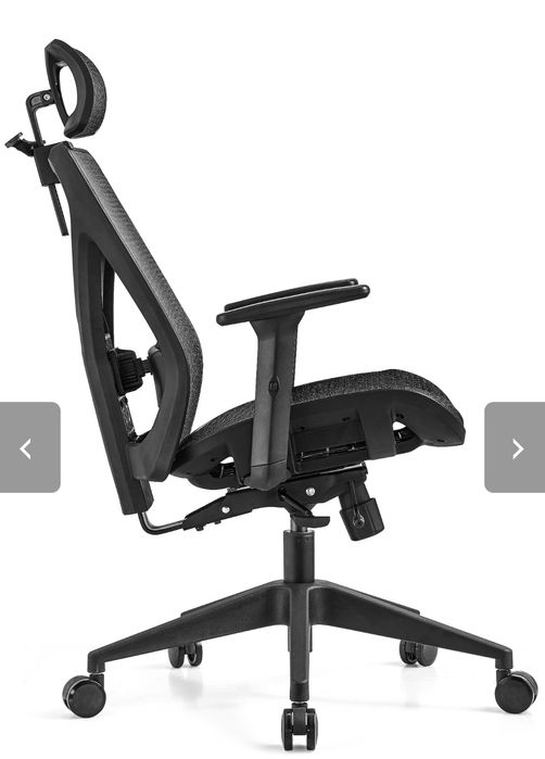 Ергономичен стол Vancouver черен