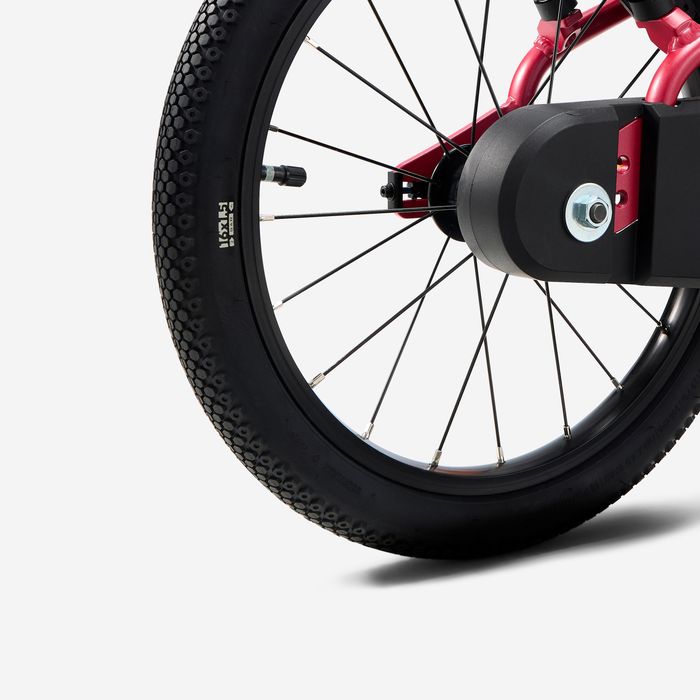 Bicicletă 16 inch 4-6 ani Discover 900 Roz - (SecondHand) Decathlon