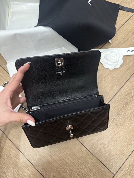 Сумка chanel woc с ручкой