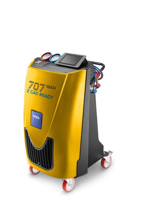 Станция за автоклиматици климатици за R134 или R1234yf 707R TOUCH TEXA