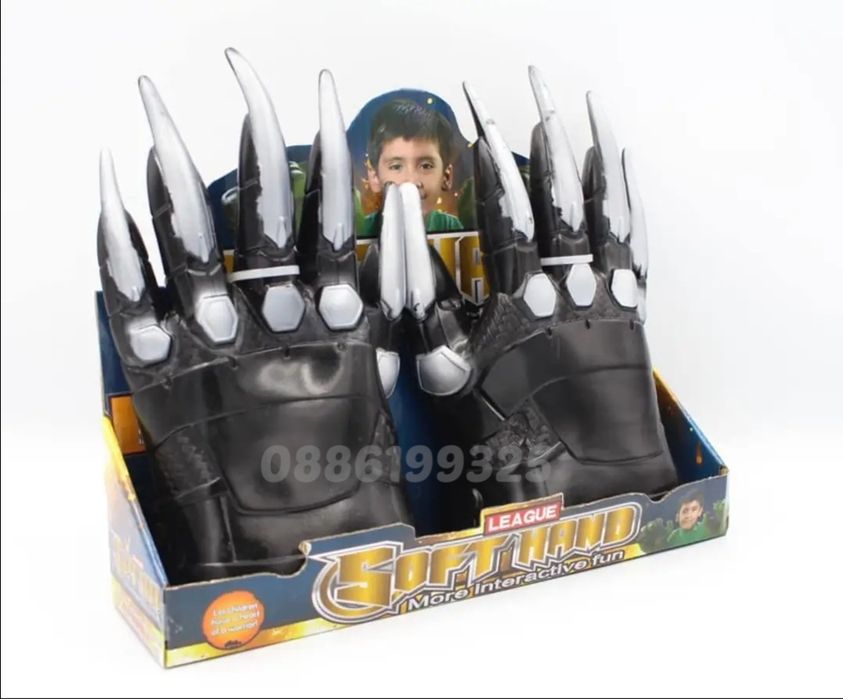 Ръцете на Черната пантера Black Panther ръкавици