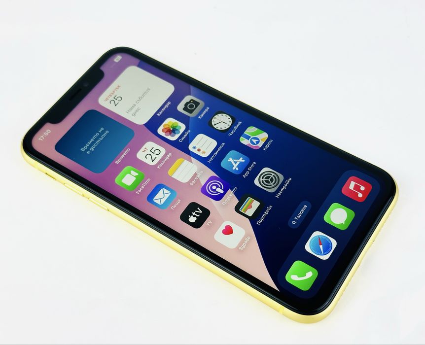 Apple iPhone 11 256GB Yellow 100% Батерия! Гаранция!
