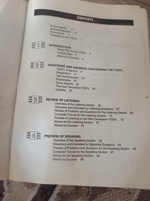 Продаётся TOEFL 11th ed Barron's