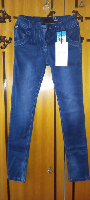 Нови Дънки за деца в син цвят