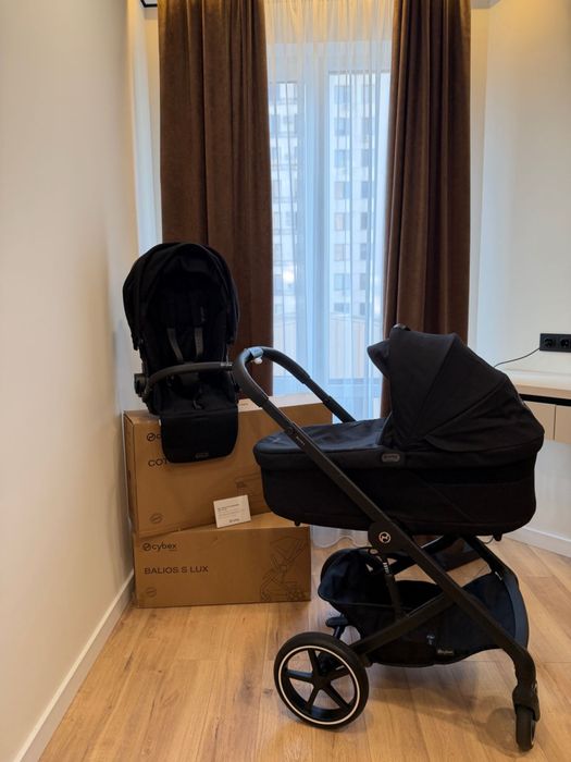 Cărucior 2 în 1 Cybex Balios S Lux – Stare impecabilă (Landou + Partea sport)
