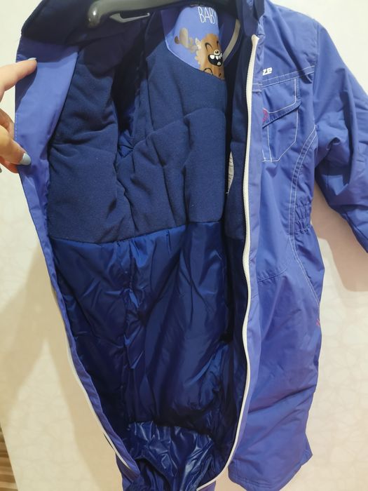 Salopeta combinezon ski Wedze Decathlon 2 ani deosebita