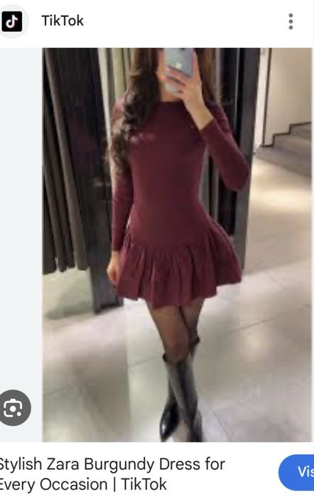 Viral рокля Zara xs