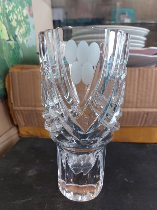 Ваза хрустальная Олимпиада 1980.