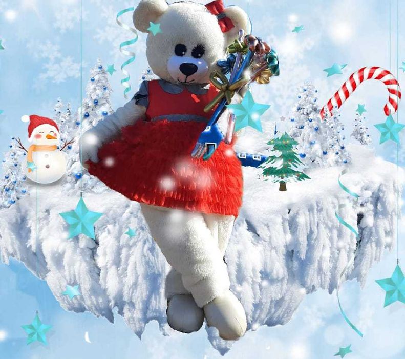 Ростовые куклы мишки Тедди