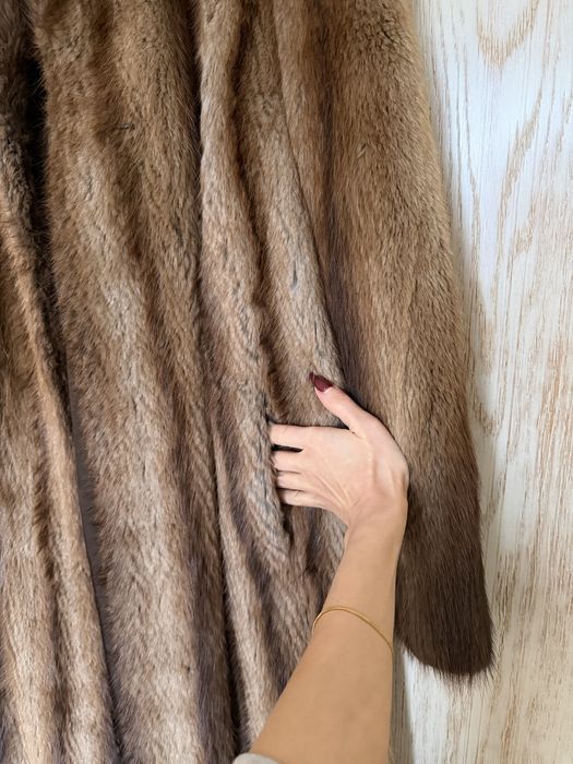 Палто от естествен косъм