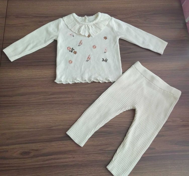 Бебешки дрехи за момиче 9-12м - 4комплекта