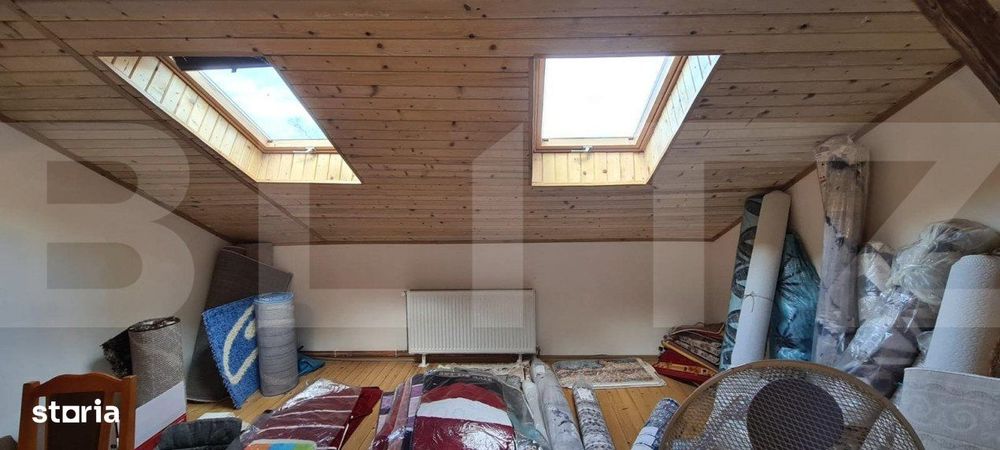 Spatiu comercial, casa veche si teren
