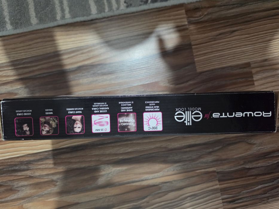 Ondulator de par Rowenta CF2133F0, invelis ceramic, cilindru 16 mm