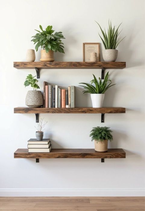 Полки для книг и кухни