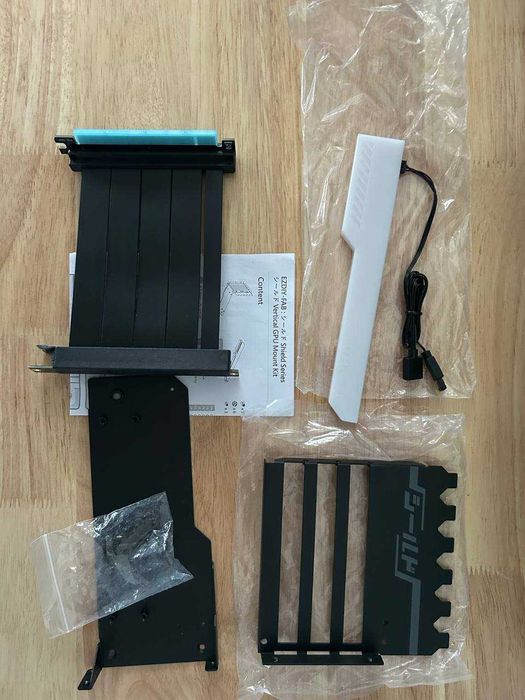 Kit montare verticală placă video EZDIY-FAB Vertical GPU Mount