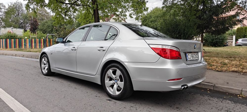 BMW Seria 5 E60 – 525d, motor M57 3.0 Diesel 197 CP, 2008, intretinuta