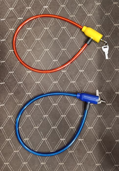 Замок велосипедный с тросом