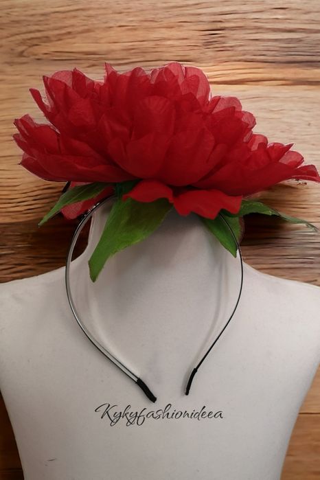 Bujor costum serbare rochita roșie ocazie fete  mărimi 3,4,5,6,7 ani