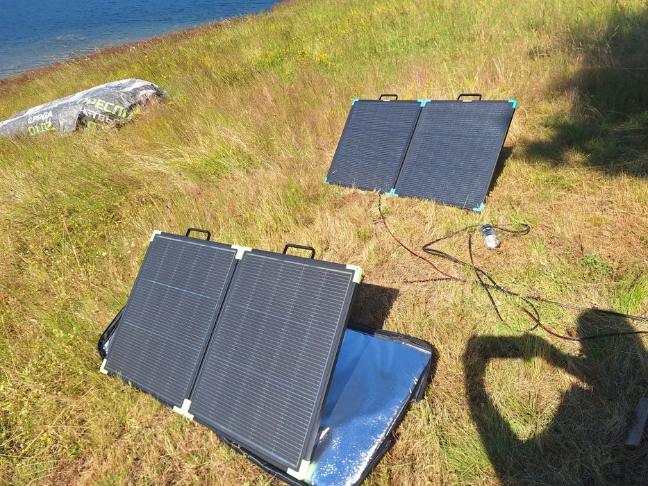 Сгъваем соларен куфар панел 100W, 220W, 160W Revolt + PWM контролер
