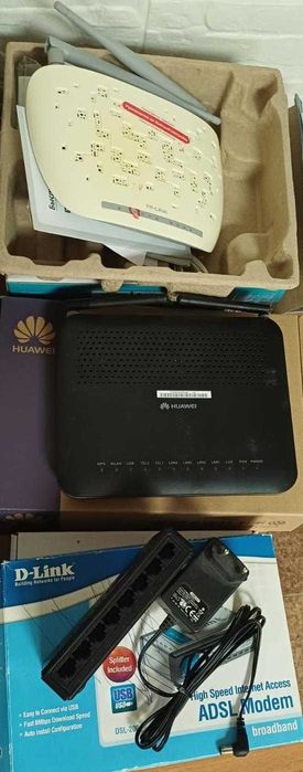 Модемы, маршрутизаторы, адаптеры
