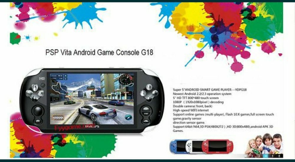 Портативная ретро игровая консоль(приставка) (Денди/Сега/)Dendy/Sega