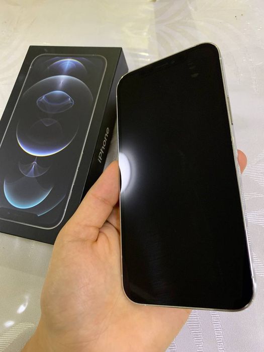 iphon 12 pro oq 128        80%   ideal qrilmagan hammasi ishlidi ideal