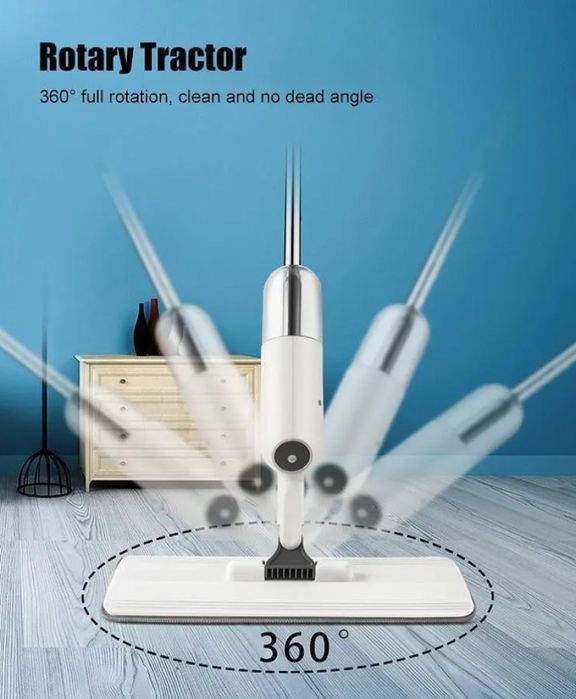 Плосък дезинфектиращ спрей моп