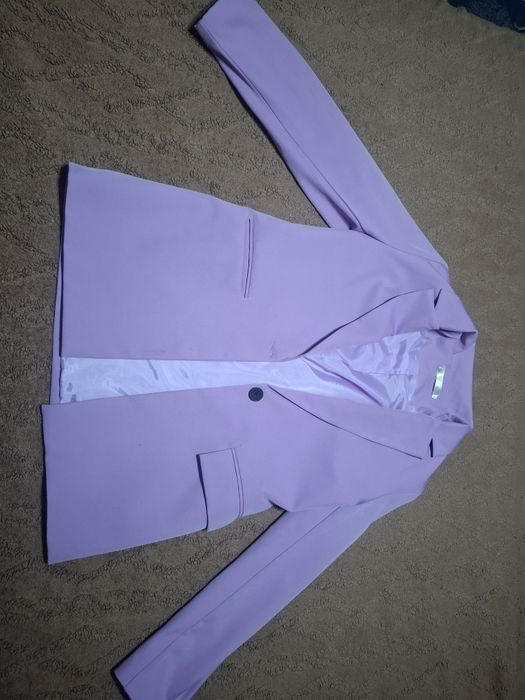 Костюм цвета лаванды