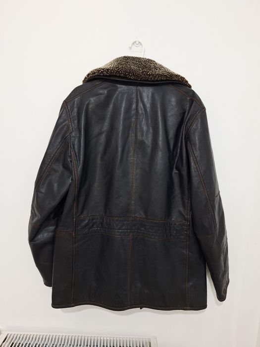 Geacă bărbați Strellson Swiss Edition 100% piele naturală mărimea M