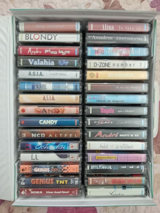 Casete audio originale Muzică Românească impecabile