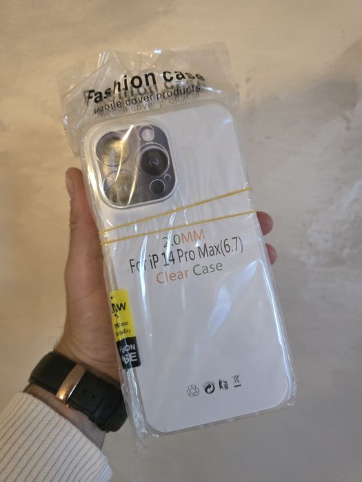 Husă silicon transparenta Iphone 17 pro max/17/16/15/14