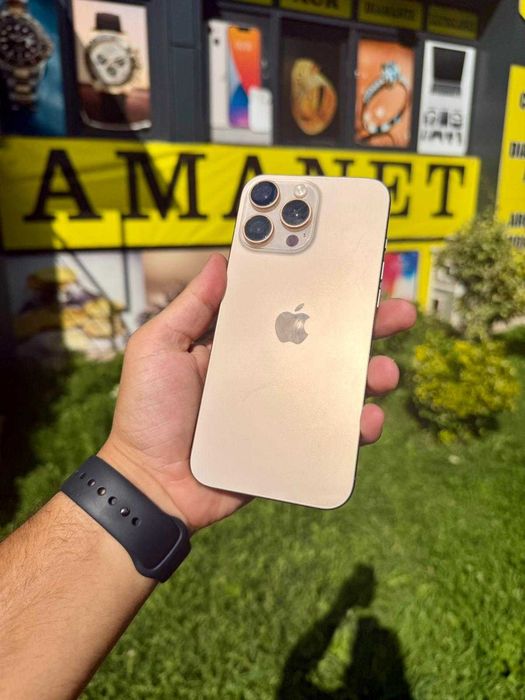 iPhone 16 Pro Max / 256GB / Gold / E-sim - doar incarcare Wireless