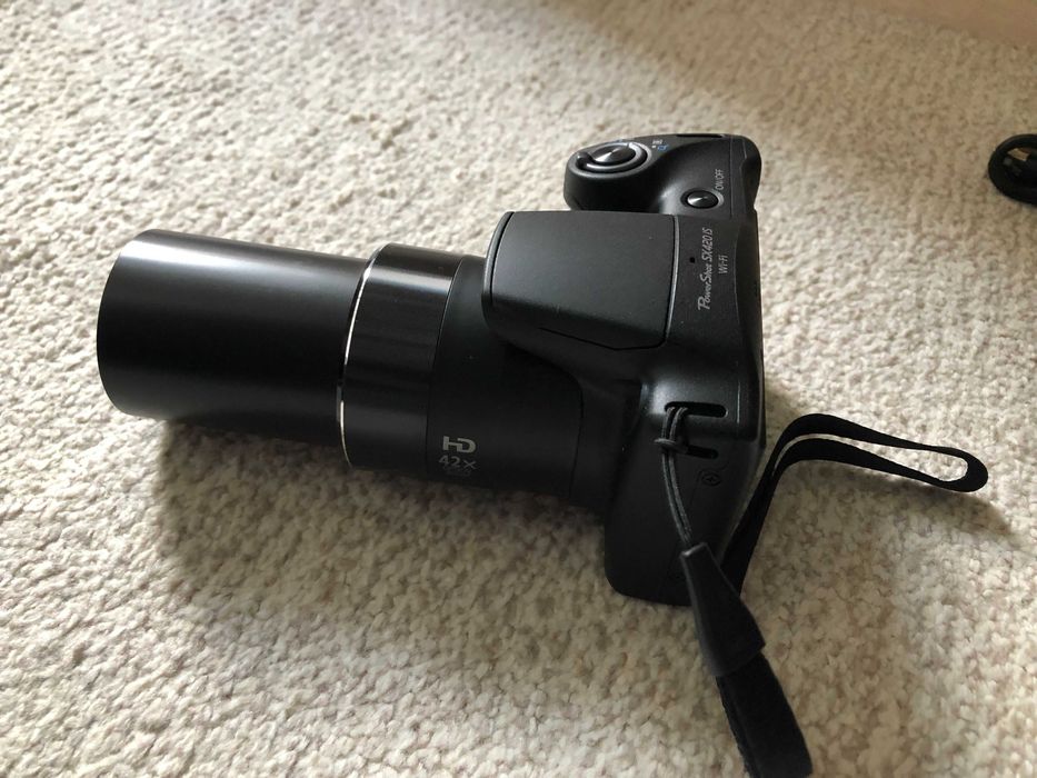Aparat foto digital Canon PowerShot SX420 IS 20MP Black 2bat Wifi Brid