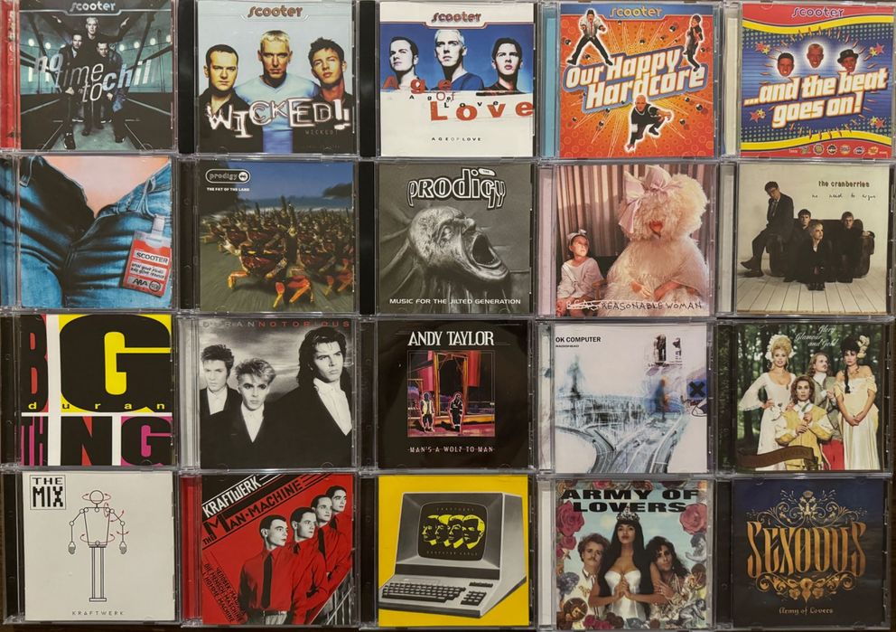 Сд диски Technodance 90-е