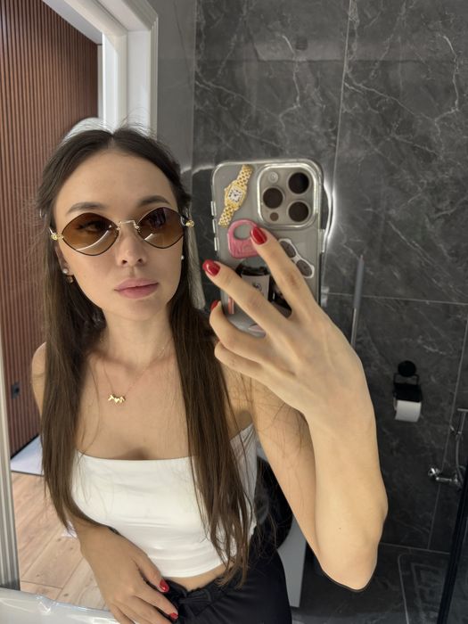 Очки Chrome Hearts ромб