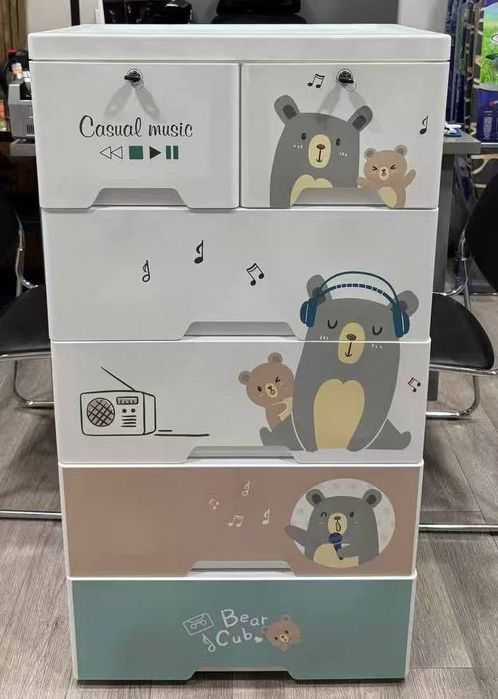 Детский пластиковый комод