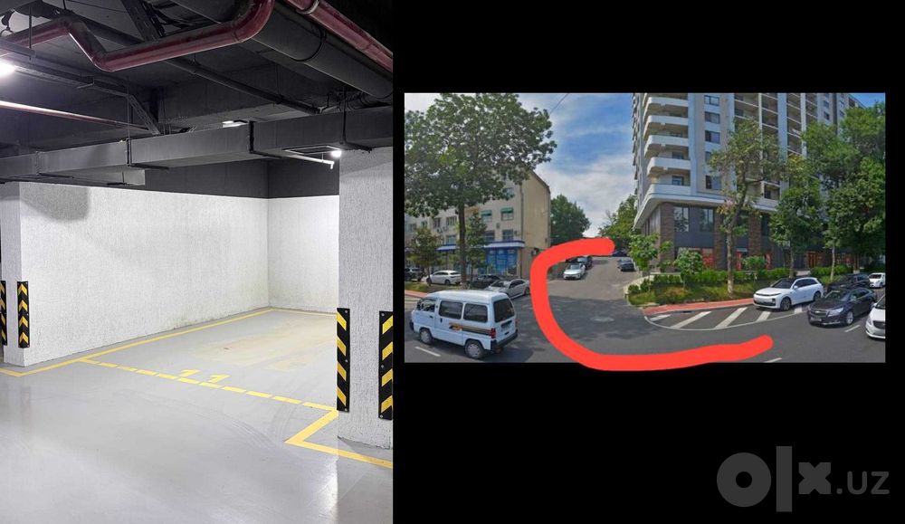 Сдаётся подземная парковка / Yer osti parking ijaraga beriladi